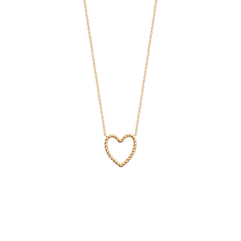 Collier doré EVANA