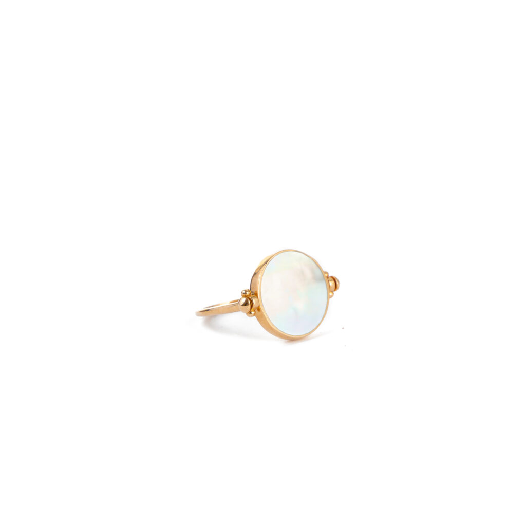 Bague dorée JOY
