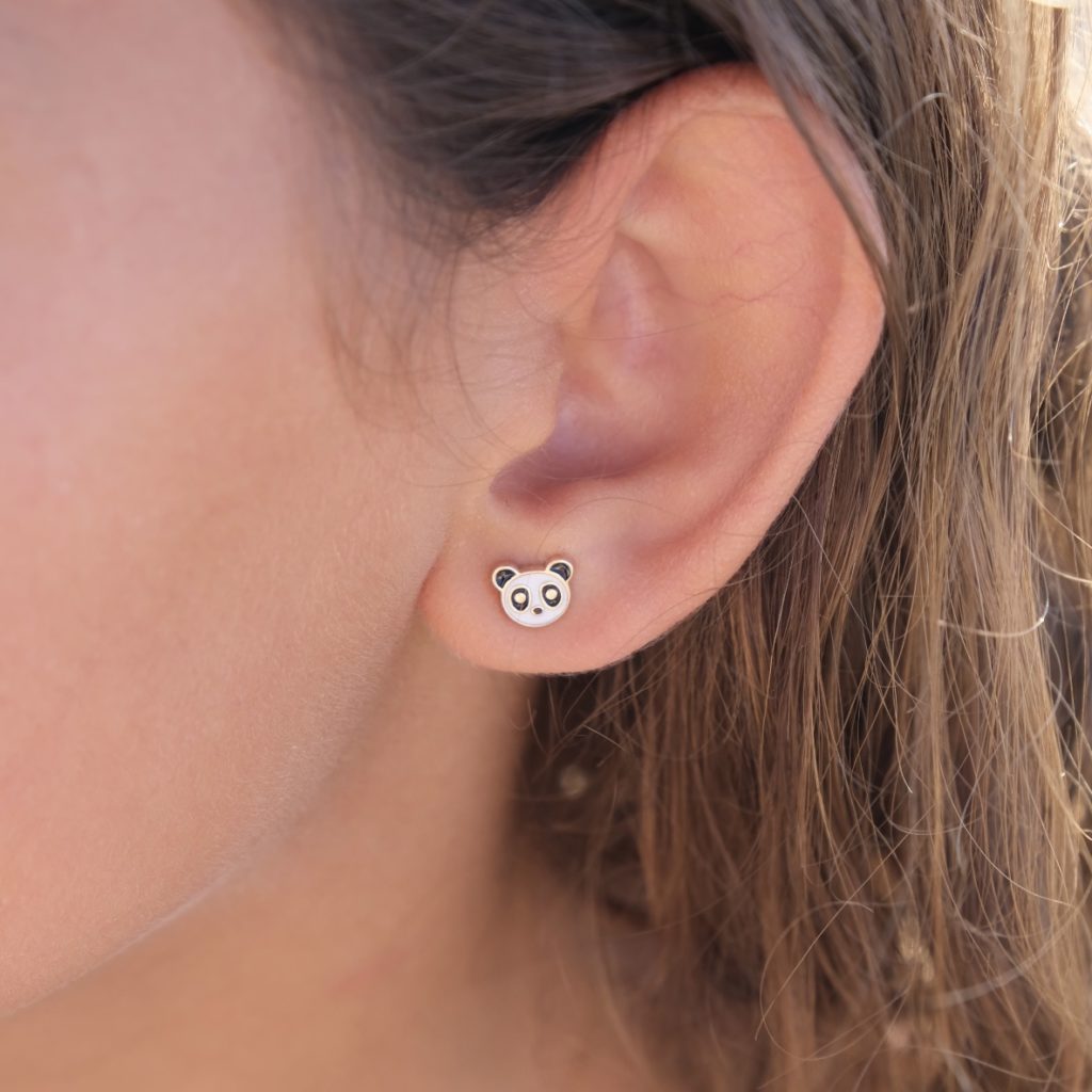 Boucles d’oreilles PANDA