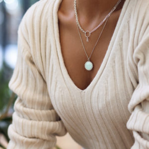 Collier Selena argent
