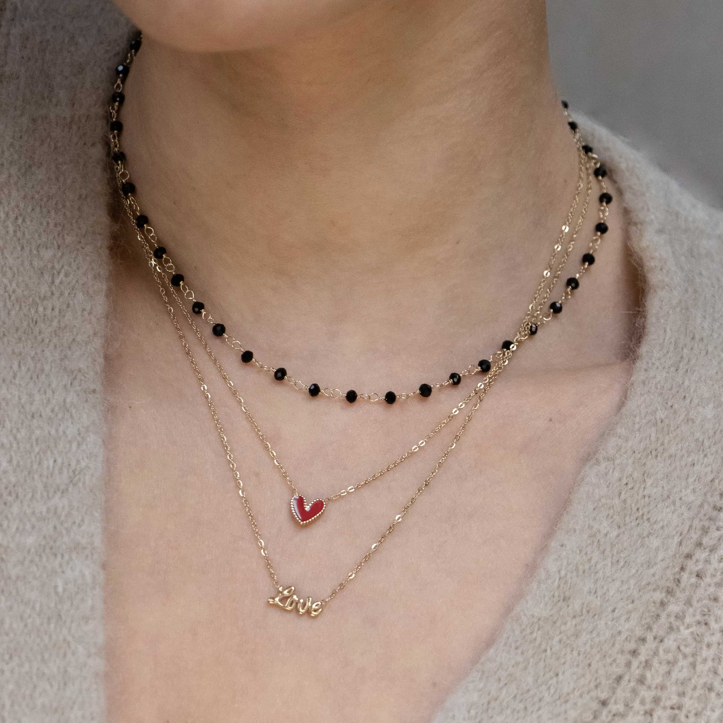 Collier petit coeur