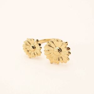 Bague Marguerite double
