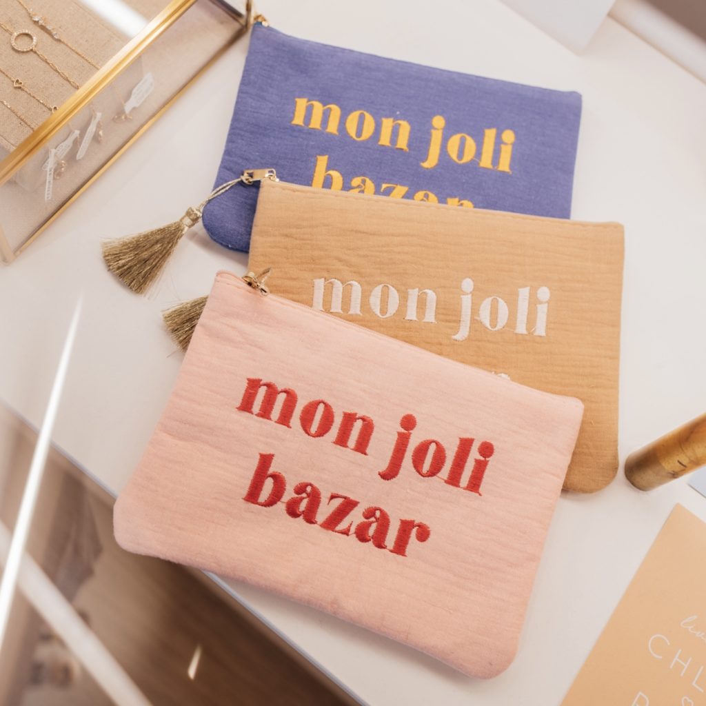Pochette JOLI BAZAR coton