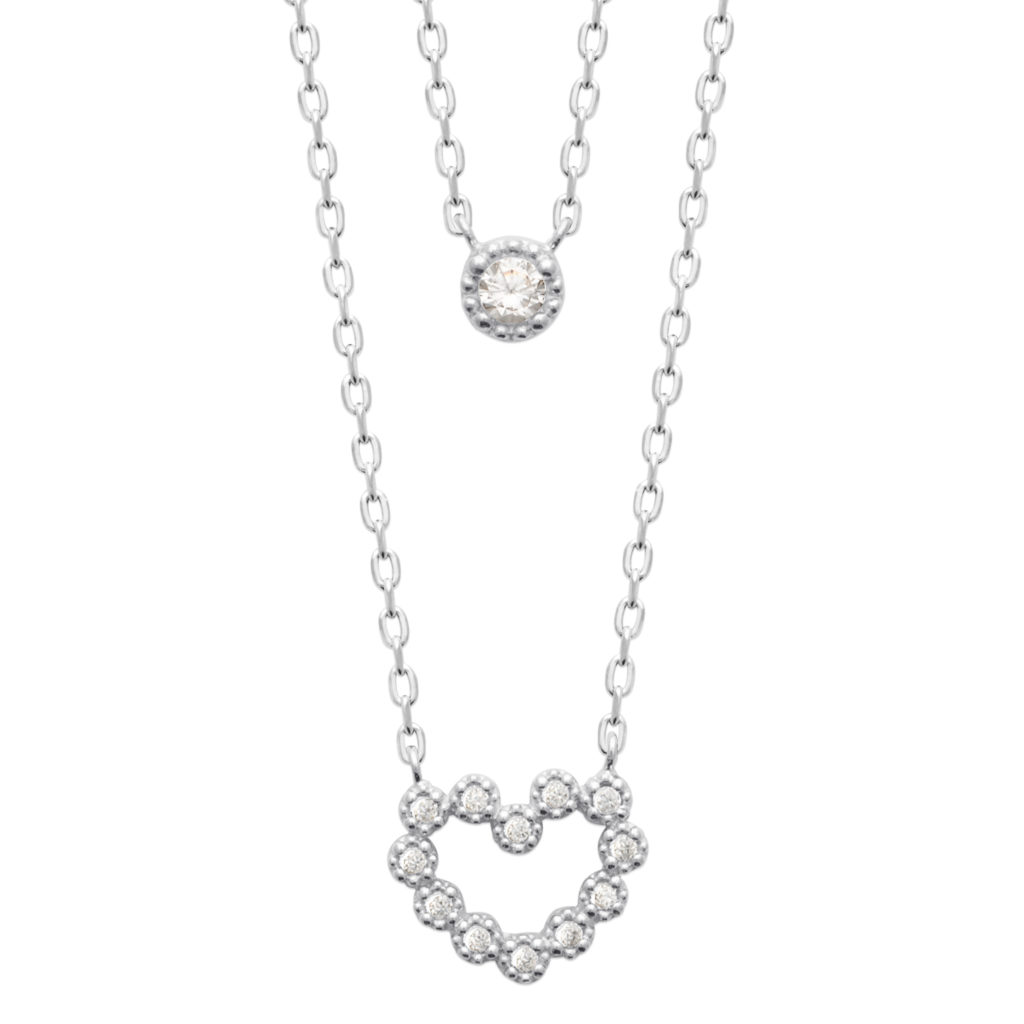 Collier double Léa