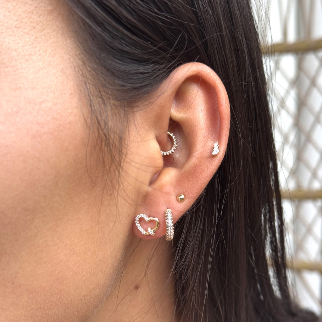 Boucles dorées TAYLOR