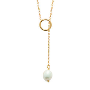 Collier doré Eternity
