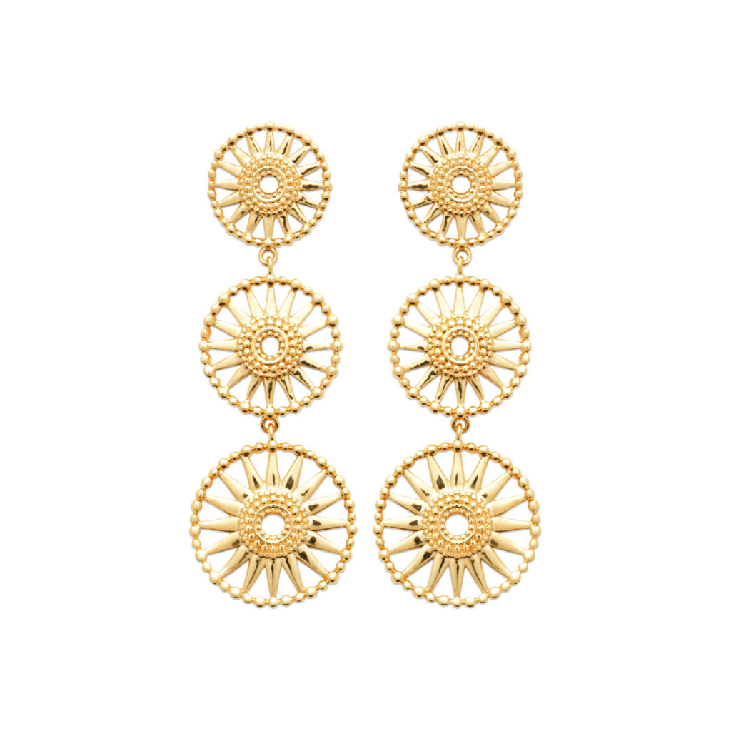Boucles dorées SOLEDAD
