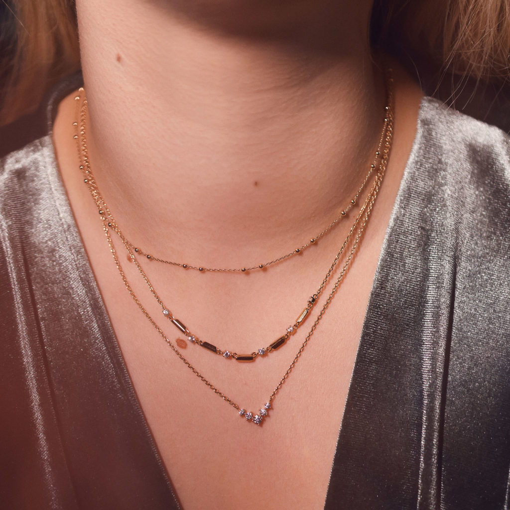 Collier doré MADYSSON