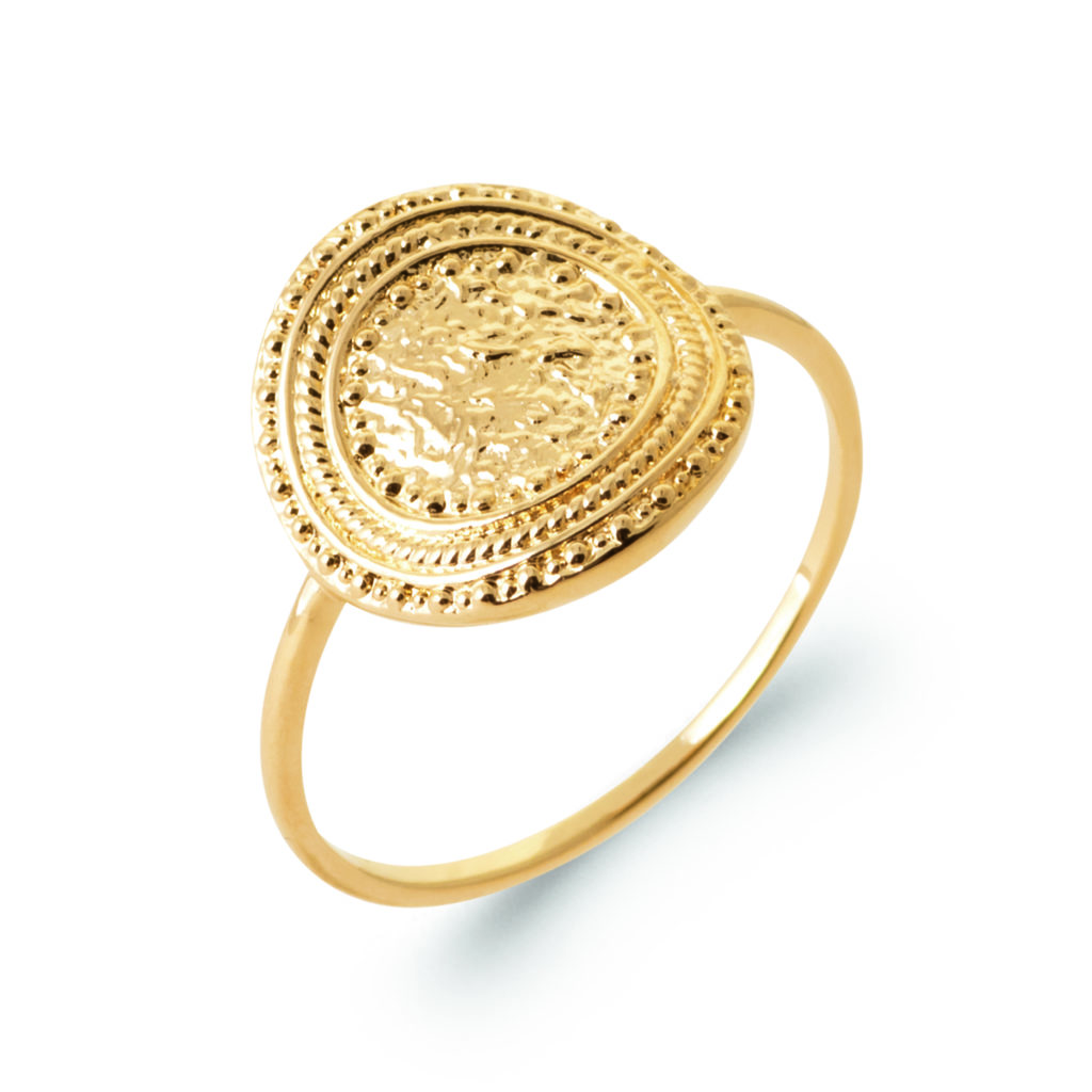 Bague dorée FLAVIE