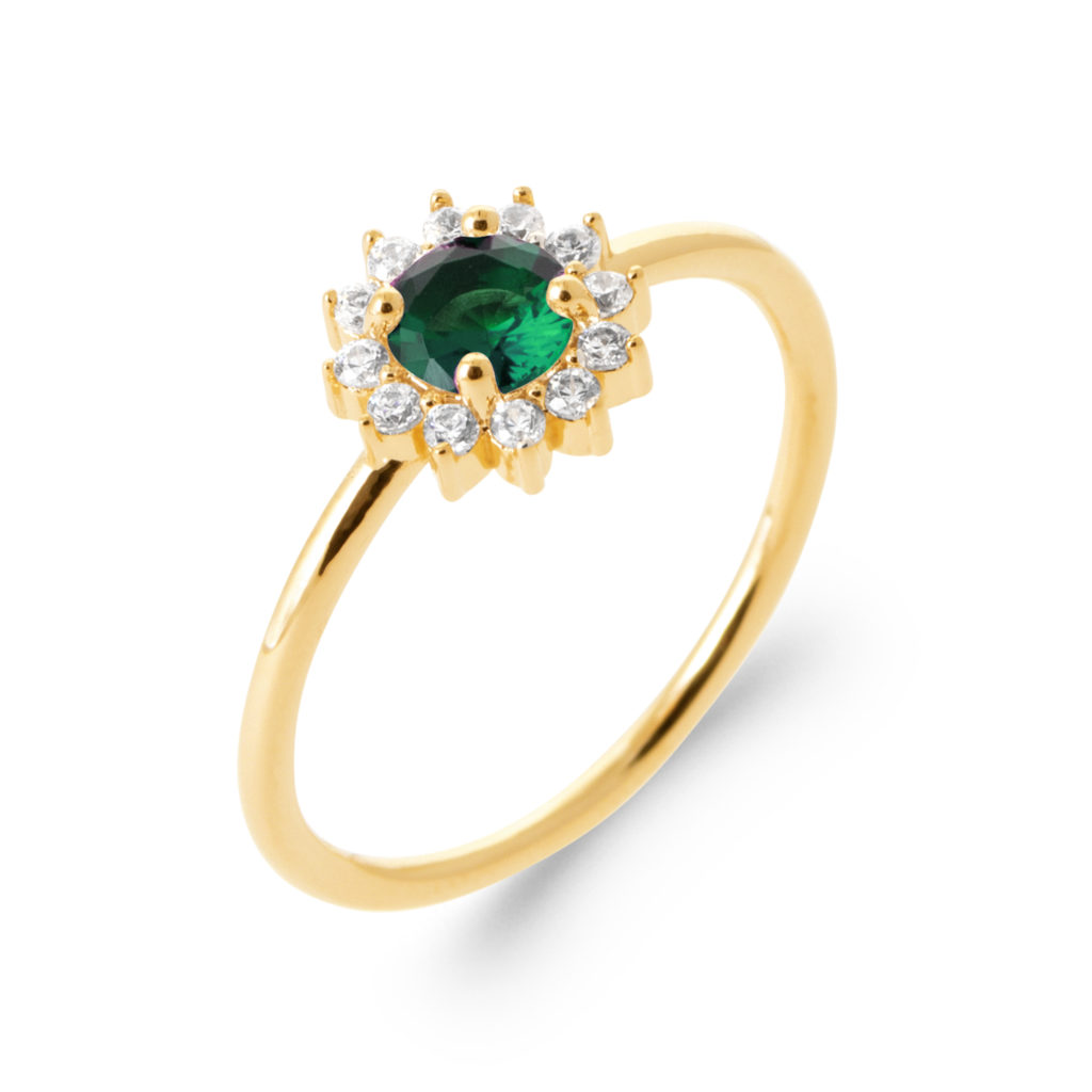 Bague dorée BENEDICTE