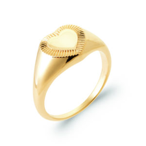 Bague dorée AMOUR