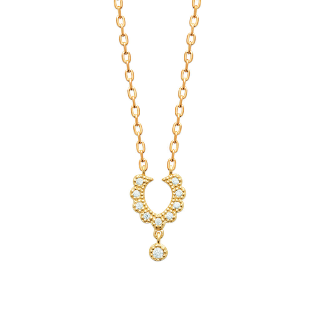Collier doré MINNIE