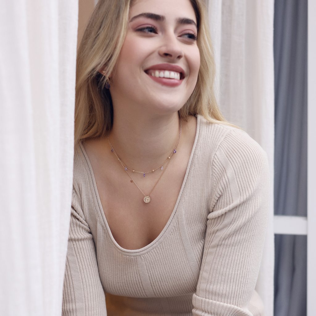 Collier doré TALEI