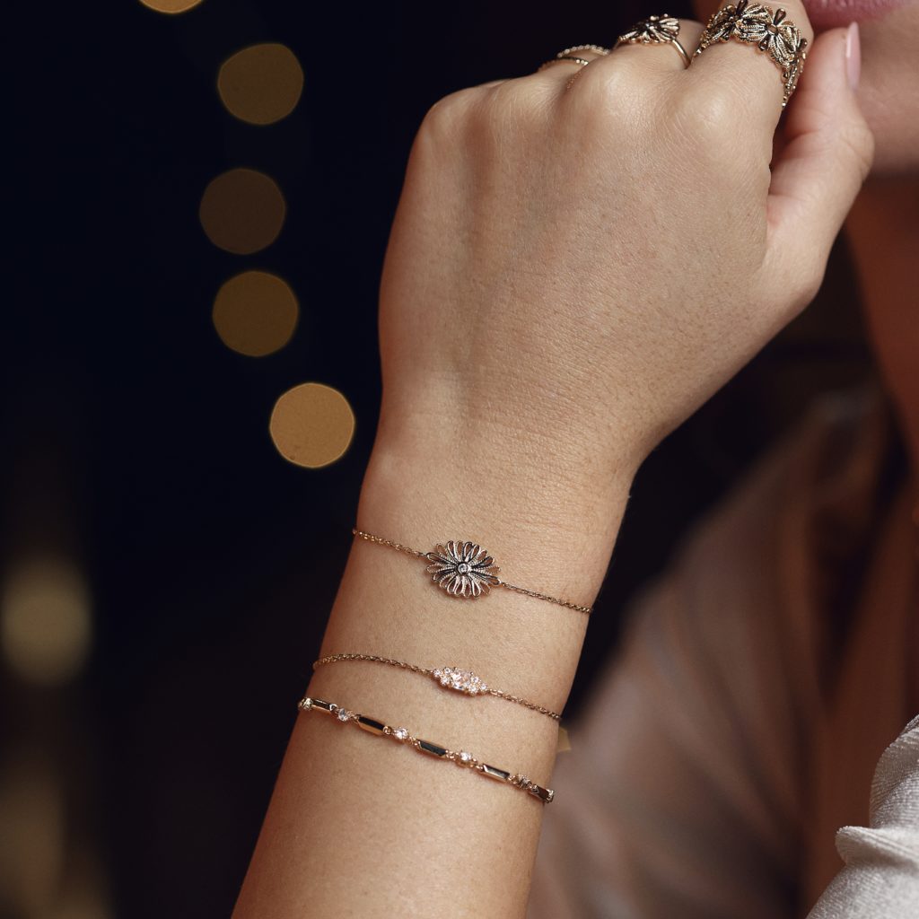 Bracelet doré SHAAN