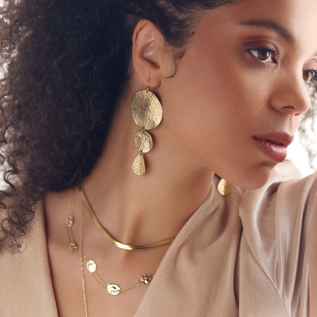 Boucles dorées ELLY