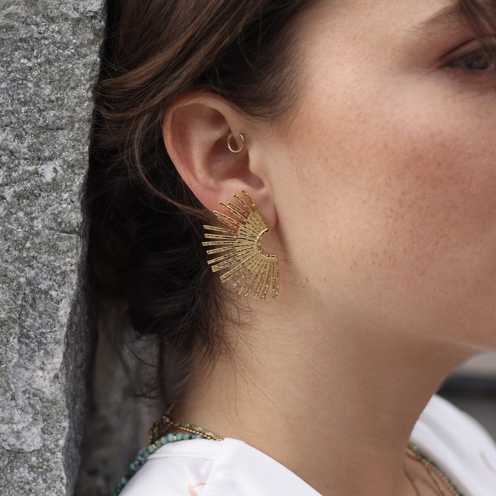 Boucles dorées REJANE