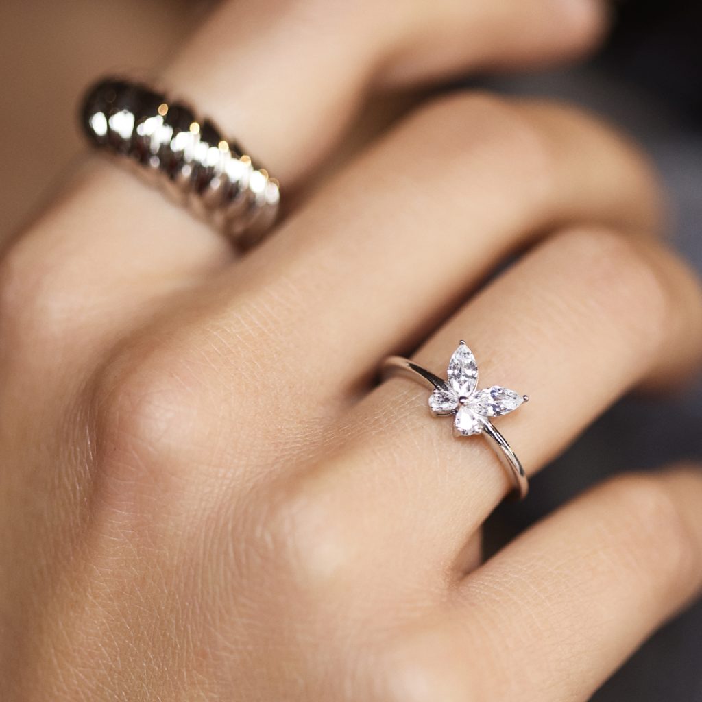 Bague argent LARA