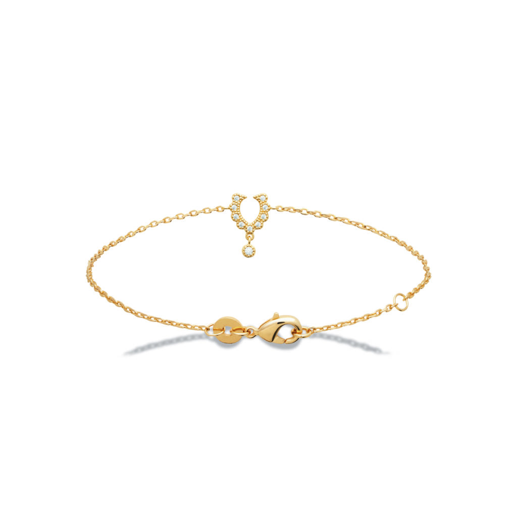 Bracelet doré MINNIE