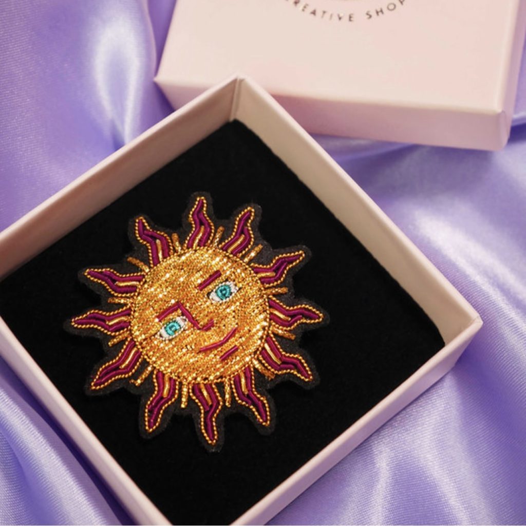 Broche SOLEIL MAGIC