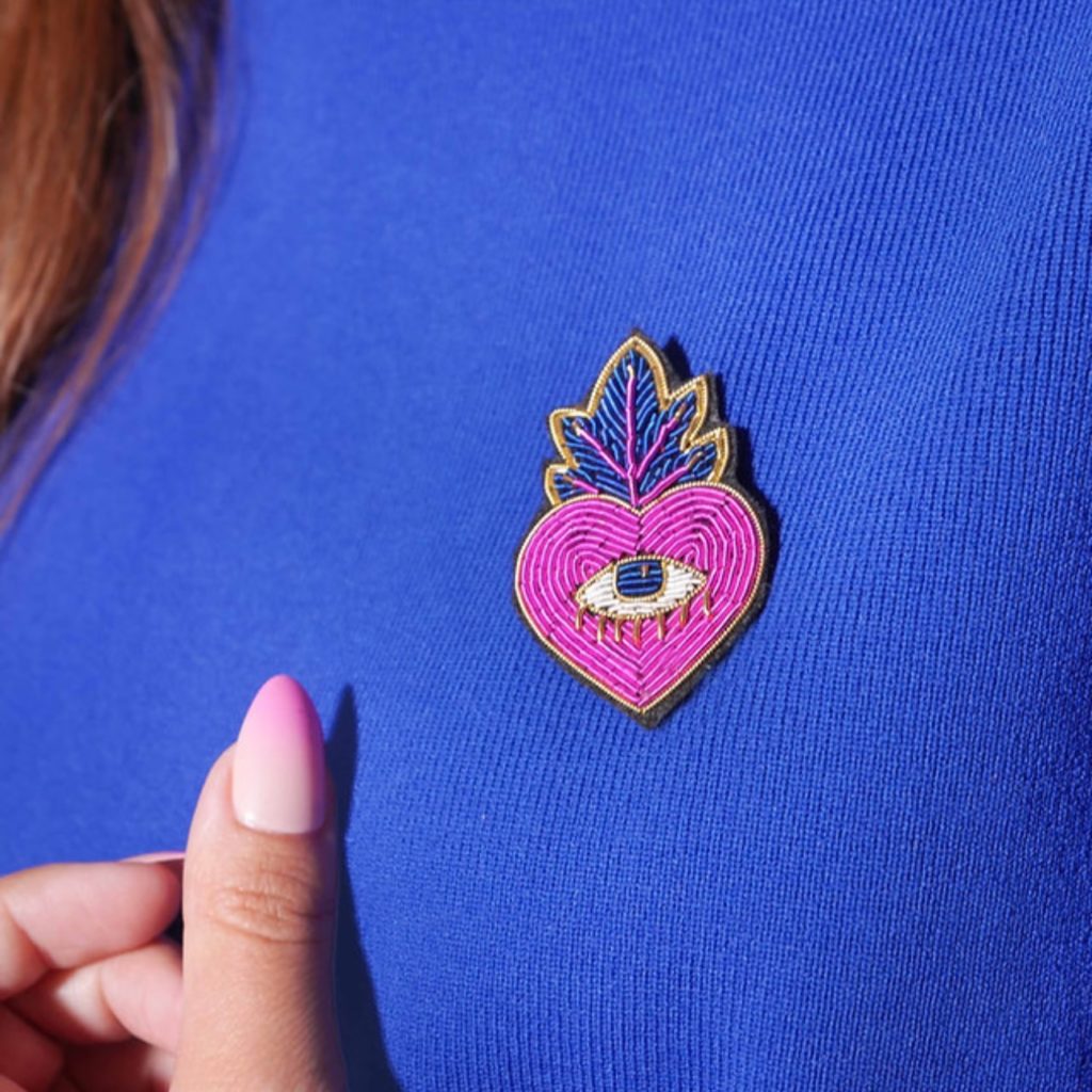 Broche EX VOTO PINK