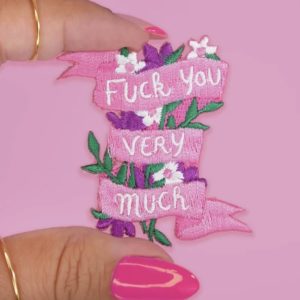 Patch thermocollant FUCK YOU VERY MUCH
