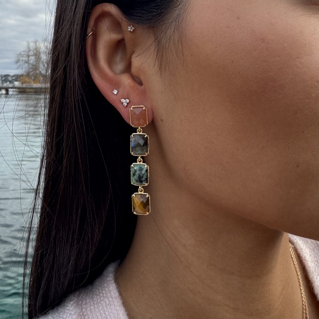 Boucles dorées OCCIA
