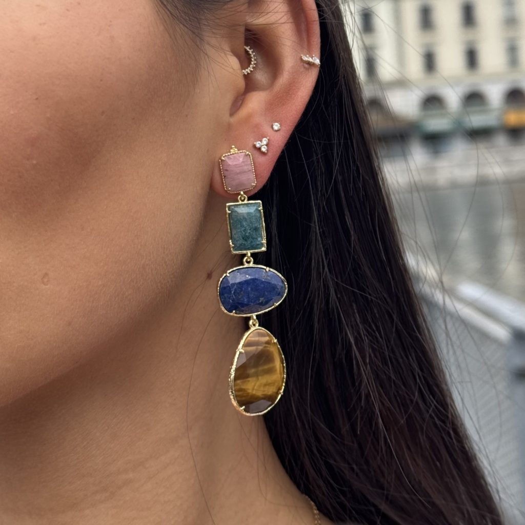 Boucles dorées MAURANE