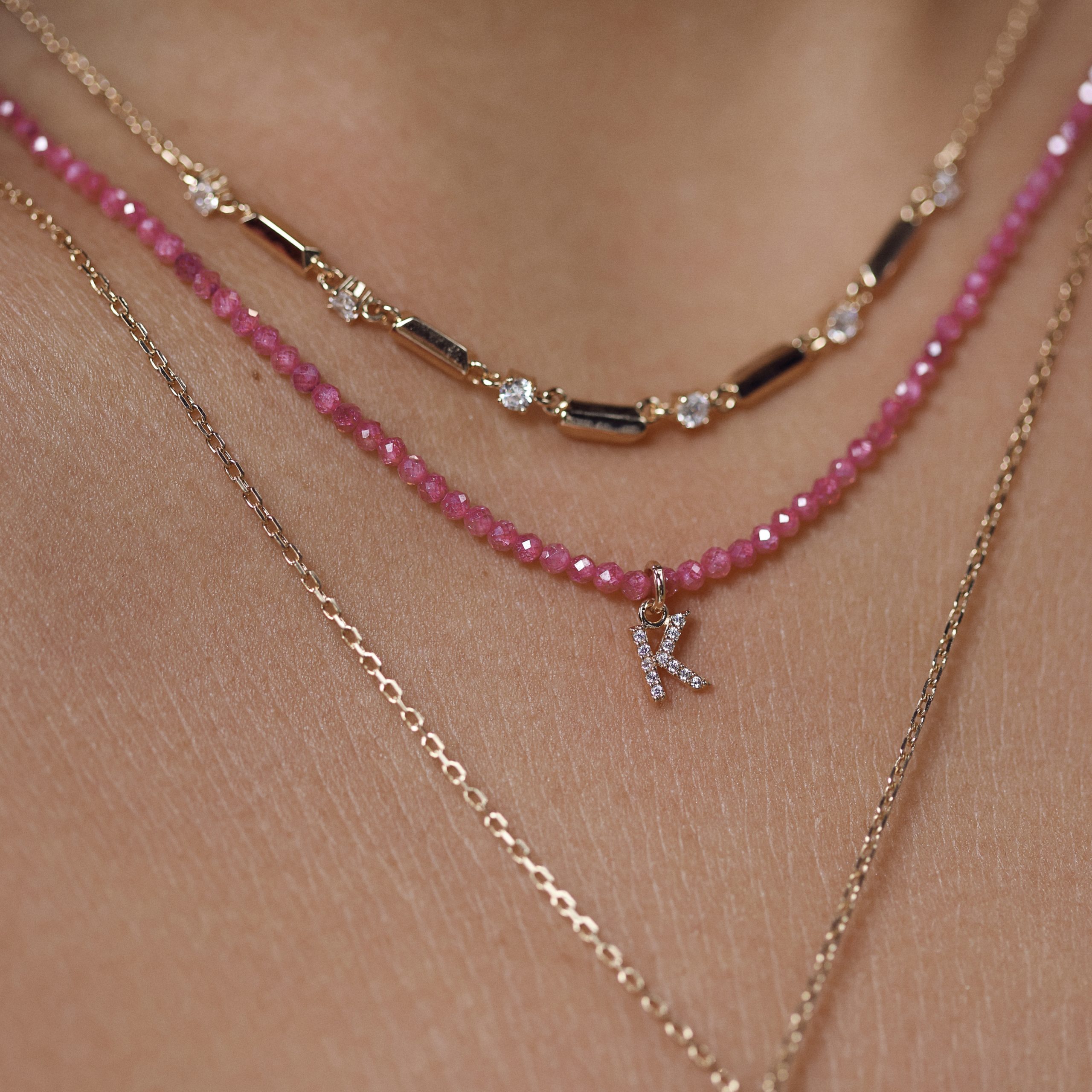 Collier Samara en perles colorées - Collection personnalisable