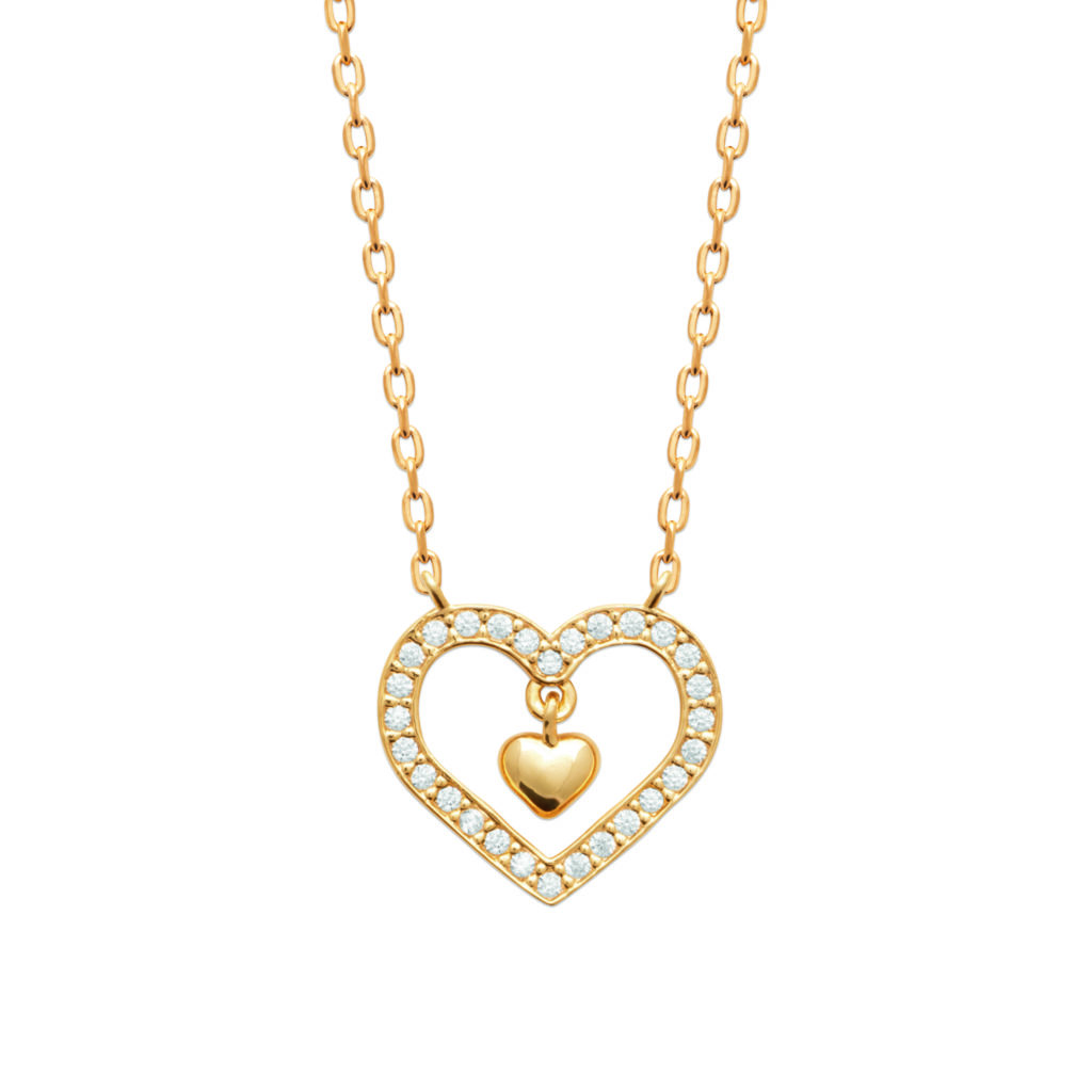 Collier doré ROMY