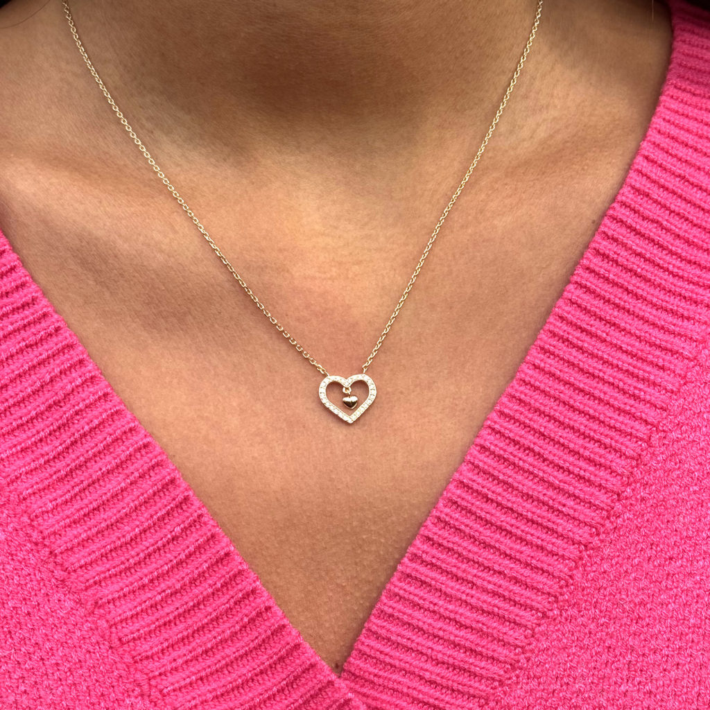 Collier doré ROMY