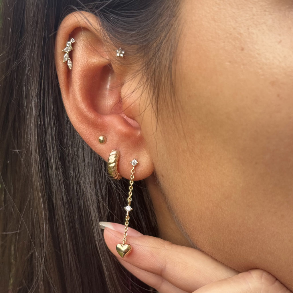 Boucles dorées INDILA