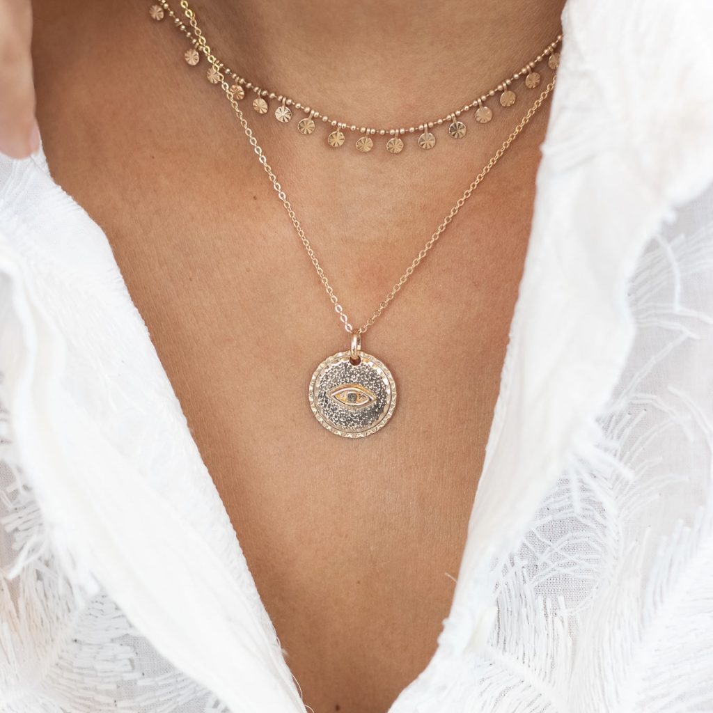 Collier MANTRA ŒIL
