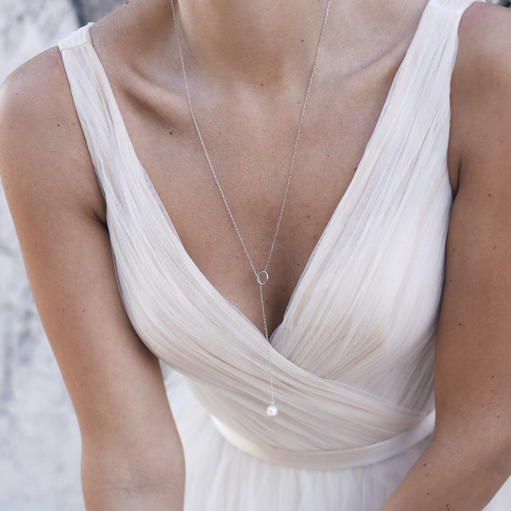 Collier argenté ETERNITY