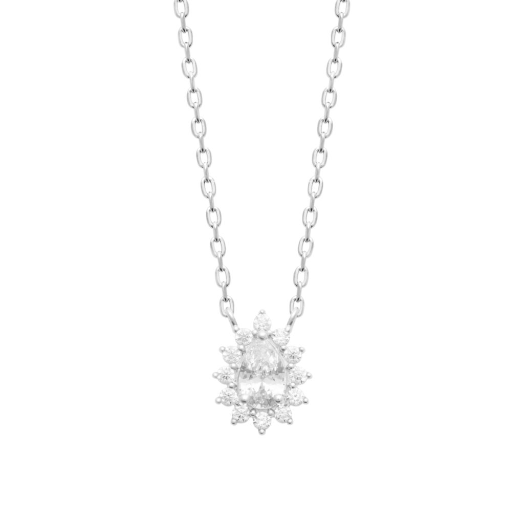 Collier argenté ROMINA