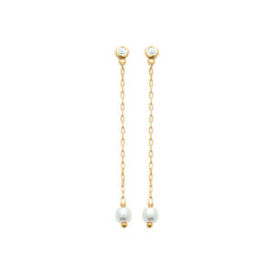 Boucles d’oreilles dorées FABIENNE